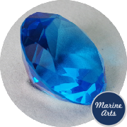 9261 - Glass Gem - Sapphire Blue